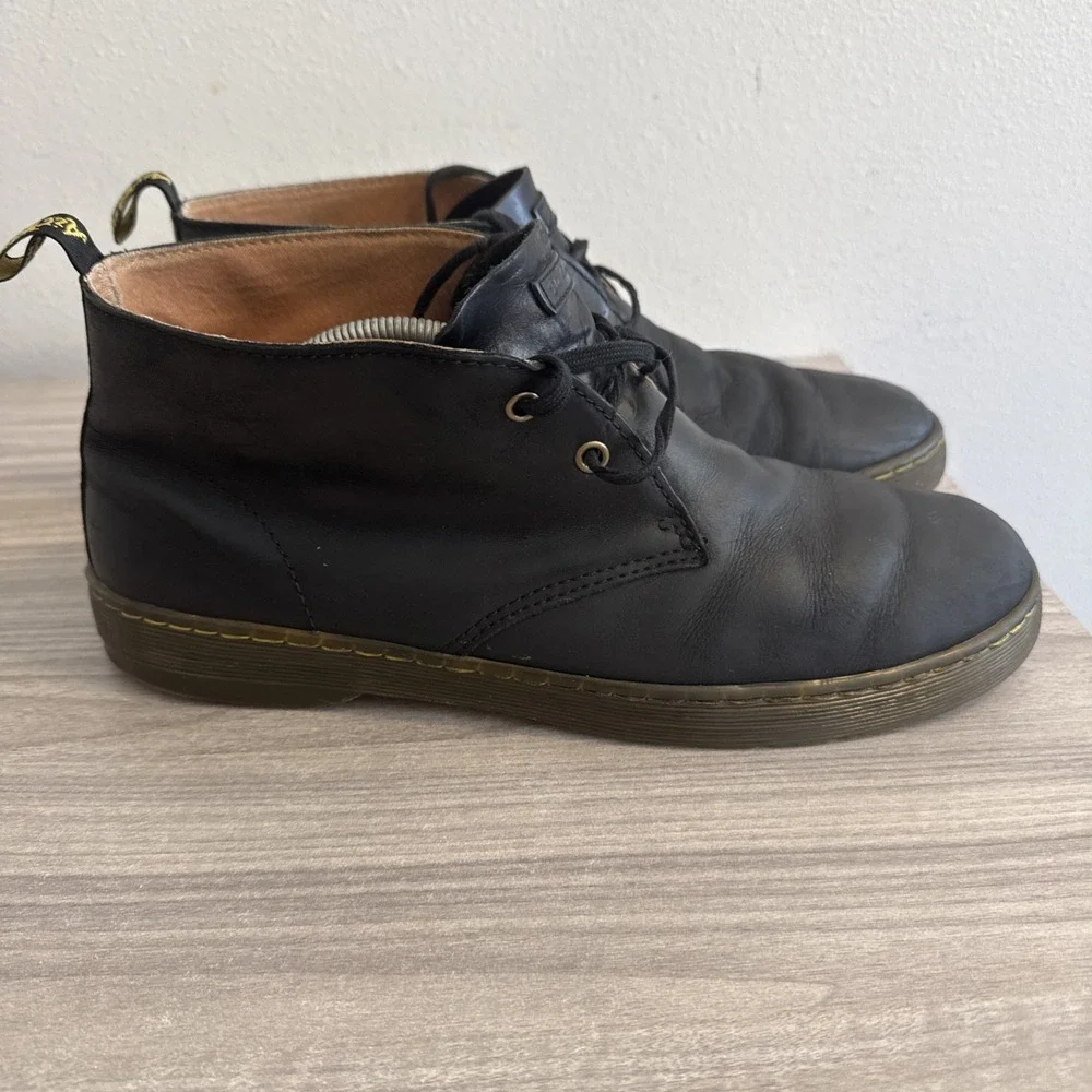 Doc Dr Martens Cabrillo Shoes Men's Size 12 Black Wyoming Chukka Boots Air Wair